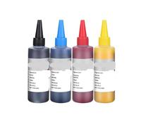VortexLumen Ink Cartridge 4x100ML Compatible With All Models Printer BK C M Y Colors Vivid Pigment Ink