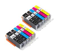 VortexLumen Ink Cartridge Compatible With IP7230 MX923 IX6830 MG5430 MG5530 MG5630 MG7530 PGI350XL PGI351 BCI350(2 Sets(10 pcs))