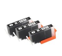 VortexLumen Ink Cartridge Compatible With Photosmart C6380 C6300 C5300 B010 5510 6510 6520 B209a Deskjet 3070A(3pcs Black)