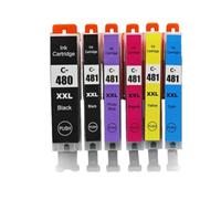 VortexLumen Ink Cartridge Compatible With TS8140 TS8240 TS9140 PGI-480 CLI-481 PGI480 CLI481 480 481 480XL 480XXL