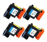 VortexLumen Printhead C4810A C4811A C4812A C4813A Compatible With Designjet 500 800 510 100 110 111 120 1000 1100 1200 2600 Printer(1SET - 4 Pcs)