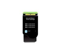VortexLumen Toner Cartridge Developing Bin Waste Powder Box With Chip Compatible With C2330K0 C233HK0 C233HM0(C233 Y 2300pages)