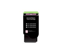 VortexLumen Toner Cartridge Developing Bin Waste Powder Box With Chip Compatible With C2330K0 C233HK0 C233HM0(C233 M 2300pages)