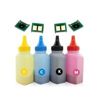 VortexLumen Toner Powder And Chip Set Compatible With Pro 200 M251n M251nw M276n M276nw CF210A CF211A CF212A CF213A
