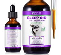 Vortexonix Melatonin for Dogs & Cats, Dog Melatonin, Promote Relaxation & Deep Sleep for Cat & Dog, Helps with Noise, Fireworks, Separation Anxiety & Travel & Stress Anxiety