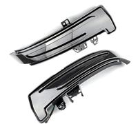 VortexQ6 2PCS Dynamic Sequential Blink, Led Side Wing Dynamic Turn Signal Rear View Mirror Indicator Amber Color for Mercedes Benz A B S C E GLA GLK W176 W246 W212 W204 C117 X156 X204 W221 W218