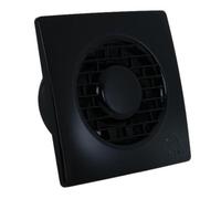 Vortice 10127 PUNTO FILO MF100/4" T Extractor Fan with timer - Black