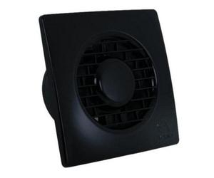 Vortice 10127 Punto Filo Mf100/4" T Extractor Fan With Timer - Black