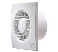 Vortice 11124 'Punto Filo' MF 120/5" Axial Utility Room Extractor Fan with Integral Back Draught Shutter (for use with 5"/125mm duct)