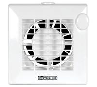 Vortice 11211 PUNTO M100/4 T Axial Extractor Fan with Timer 100mm