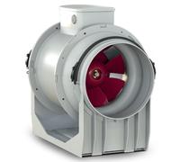 Vortice 17185 TIPO LINEO 100T Centrifugal Mixed-Flow Inline Extractor Fan 100mm, Grey