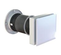 VORTICE HRW40 Mono Evo - Heat Recoverer, Controlled Mechanical Ventilation with Air Extractor Function, Air Exchanger for Humidity, 5 Speed, Residential and Commercial Installation