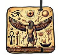 Vortithora Ancient-Egyptian-Pharaoh-Eye Foldable Stadium Seat Cushion Waterproof Portable Bleacher Pad Small Camping Mat For Camping Travel Outdoor Sports Events