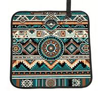 Vortithora Colorful-Aztec-Pattern Foldable Stadium Seat Cushion Waterproof Portable Bleacher Pad Small Camping Mat For Camping Travel Outdoor Sports Events