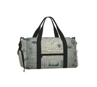 Vortithora Math-Physics-Formula Sports Duffel Bag with Shoe Compartment