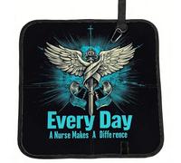 Vortithora Nurse-Makes-Difference Foldable Stadium Seat Cushion Waterproof Portable Bleacher Pad Small Camping Mat For Camping Travel Outdoor Sports Events