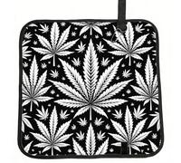Vortithora Vintage-White-Weed Foldable Stadium Seat Cushion Waterproof Portable Bleacher Pad Small Camping Mat For Camping Travel Outdoor Sports Events