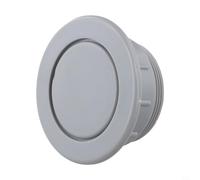 Vortiva Grey Umbrella Hole Ring for 2" Patio Table, 1.65" ID | Fits 1.65in Poles, for durable Plastic, Prevents Scratches, Reduces Swaying, Cafe
