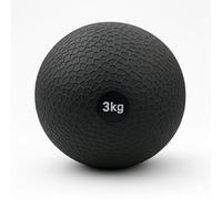 VORX LONDON 3kg Slam Ball for Fitness & Exercise - Durable Weighted Rubber Ball for Crossfit, Strength Training, Power Workouts, Core Conditioning, Cardio, Home Gym Equipment, Non-Bounce Design