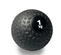 VORX LONDON Slam Ball for Strength & Fitness Training - Non-Slip Textured Medicine Ball for Core, HIIT, Functional Workouts - Durable Weighted Fitness Ball Home Gym Equipment (1KG)