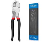 VORXEON Cable Cutter 10inch Heavy Duty Large High Leverage Cutter Tool for Aluminum Copper Wire Communications Cable (Except Steel Wire