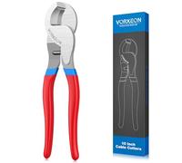 VORXEON Cable Cutter 10inch Heavy Duty Large High Leverage Cutter Tool for Aluminum Copper Wire Communications Cable (Except Steel Wire