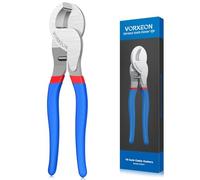 VORXEON Cable Cutter 10inch Heavy Duty Wire Cutters Large High Leverage Cutter Tool for Aluminum Copper Wire Communications Cable (Except Steel Wire