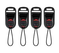 Voryiot Camera Straps Quick Release Adapter, 4 Pcs Rapid Connectors with Base, Connection Buckle Kit for Universal Camera Strap and Mirrorless Cameras