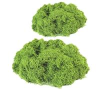 Vorythm 130g Artificial Moss - Fake Moss for Crafting, Floral Arrangements, Home Decor - Realistic, Reusable, Perfect for Terrariums, Planters, Miniature Gardens