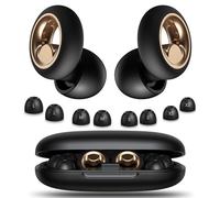 Vosaf Ear Plugs for Sleeping Noise Cancelling, Reusable Silicone Ear Plugs for Noise Reduction, Soft Hearing Protection with 8 Ear Tips for Concerts, Work, Shooting, and Travel (Black)