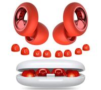 Vosaf Ear Plugs for Sleeping Noise Cancelling, Soft Ear Plugs for Concert, 45dB Reusable for Noise Reduction with 8 Ear Tips, Silicone Hearing Protection Earplugs for Sleep, Work