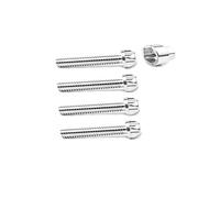 VOSANTU M6 Bolts Screws 304 Stainless Steel Anti-Theft Locking 30mm Bolts Nuts Security Hardware Kit for Mountain Bike Awning Car Accessories for Styling Light Bar Safety,Screws(4 Lock+ 1 Key)