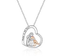 VOSAP Dog Gifts for Women Girls, Heart Necklace Dog Lover Gifts, Doggy Presents for Daughter Sister Mum, Doggie Gift for Christmas Birthday Mothers Day, Doggy Christmas Stocking