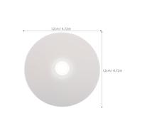 VOSAREA 10pcs Blank Cd-rw Discs Rewritable Media Discs for Audio Recording and Data Backup Compatible with Computer Burning Music Storage and File Duplication