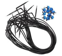 VOSAREA 10pcs Drip Irrigation Drippers Kit for Potted Plants and Trees with Optimal Water Control and Versatile Application, Pvc and Pe Material for Garden and Greenhouse Use