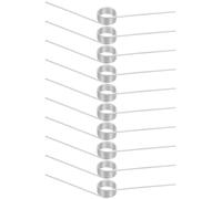 VOSAREA 10pcs Stainless Steel Torsion Spring 135 Degree V-shaped Coil with 1mm Wire Diameter for DIY Projects and Home Repair Featuring Compact Installation and High Fatigue Resistance