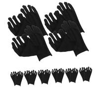 VOSAREA 12 Pairs Gloves Thickened Labour Protection Working Gloves for Hand Safety Comfortable Lightweight for Various Tasks