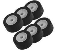 VOSAREA 12pcs Rubber Pinch Roller Compact for Tape Recorder Repair Replacement Fits Old and Broken Radio and Personal Stereo Devices