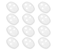 VOSAREA 12Pcs Silicone Car Door Latch Guard Covers Glow-In-The-Dark Vehicle Door Lock Protectors Anti-Collision Shock Absorber Pads for Quiet Car Lock Cushion