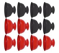VOSAREA 12pcs Silicone Cupping Device Massage Vacuum Cups Lightweight and Portable for Muscle Suitable for Travel and Business Trips Random Color