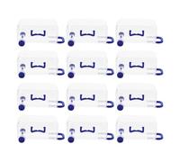 VOSAREA 12pcs Small Suitcase Boxes for Wedding and Party Decorative and Easy to Carry Mini Gift Boxes with Lid Packaging