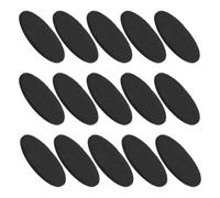 VOSAREA 15pcs Billiard Pool Table Leg Shims Feet Pad for Pool Table Black Eva Adjustable Anti-slip Foot Pads in Game Room Club