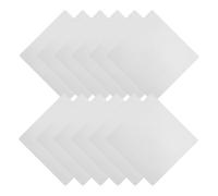 VOSAREA 15pcs Laboratory Qualitative Filter Papers Set, 30x30cm Square Qualitative Filter Sheets Medium, Slow, and Fast Flow Rates for Science Experiments and Lab Filtration