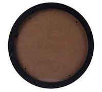 VOSAREA 1pc Wooden Round Photo Frame Gallery Picture Frame Wall Mounted Picture Frame Circular Wall Shelf Poster Frames Memorial Gifts Creative Wall Dedicated Handicrafts