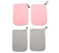 VOSAREA 2 Pairs Heat Preservation Moisturizing Wax Therapy Gloves, Paraffin Wax Hand Mitts with Elastic Band, Nursing Hand Covers for Spa and Home Care