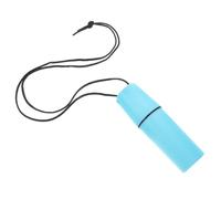 VOSAREA 2 Pcs Small Waterproof Storage Case Floating Dry Box Protective Sand Keepsake Jar Airtight Plastic Container for Surfing Diving Kayak Outdoor Use