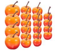 VOSAREA 20pcs Artificial Berries Realistic Fruit Model for Home Decoration