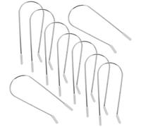 VOSAREA 20pcs Hot Curler Clips 2.54cm Hair Roller Securing Pins Replacement Clamps for Hair Styling and Volumizing Salon Use Random Color