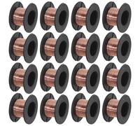 VOSAREA 20pcs Mm Diameter Enamel Coated Copper Wire 10m Enameled Magnet Winding Wire with Insulation and Temperature Resistance for Motherboard and Pcb Repair Needs