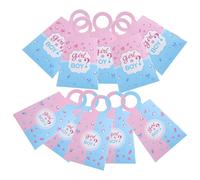 VOSAREA 24pcs Assorted Colour Candy Boxes for Shower and Parties, Premium Paper Material Small Boxes for Storing Snacks, Support Long Time Using, Gender Reveal Party Favors